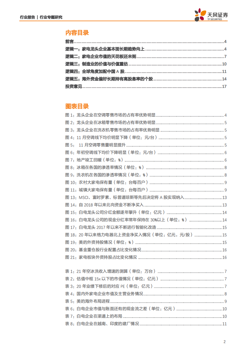 白色家电行业思考：这一轮是否会看到20倍的白电龙头？-200316.pdf 第2页