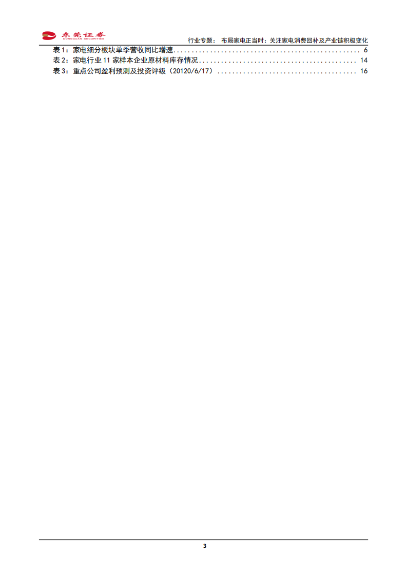 家用电器行业：关注家电消费回补及产业链积极变化，布局家电正当时-200618.pdf 第3页