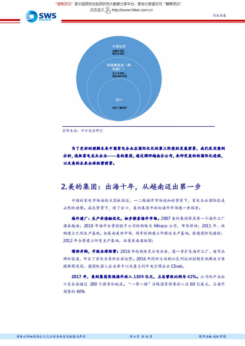 家用电器行业：走进越南系列报告之二，家电篇，家电企业海外布局，天高任鸟飞.pdf 第6页