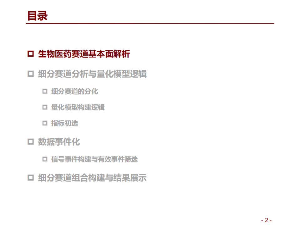 &ldquo;赛道&rdquo;量化系列之二：生物医药产业，细分赛道轮动模型-20211221.pdf 第2页