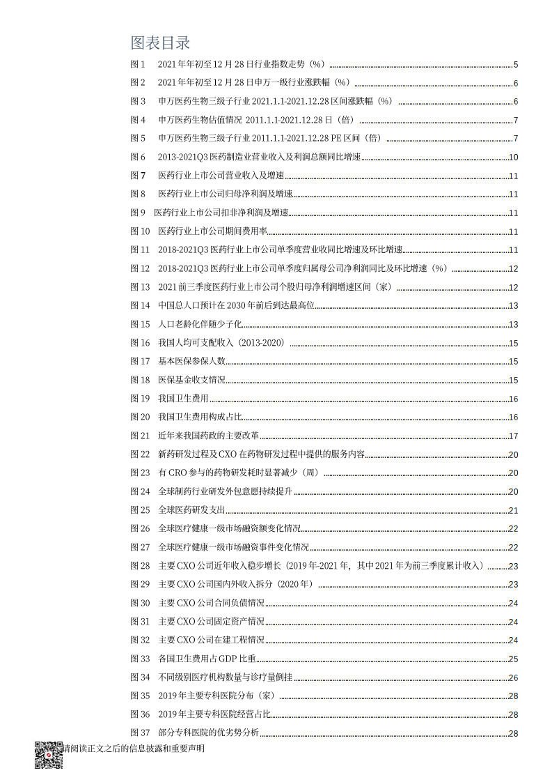 2022年医药生物行业年度投资策略：行业具备估值修复空间，重点推荐兼具成长性与确定性的赛道-20211231）.pdf 第3页