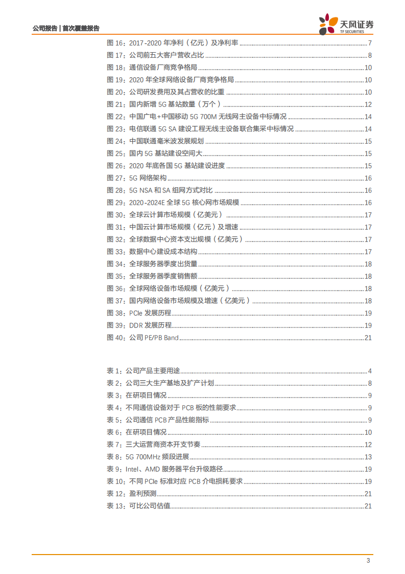 生益电子-行业领先数通领域PCB供应商，受益于扩产+通信PCB需求回暖-210930.pdf 第3页