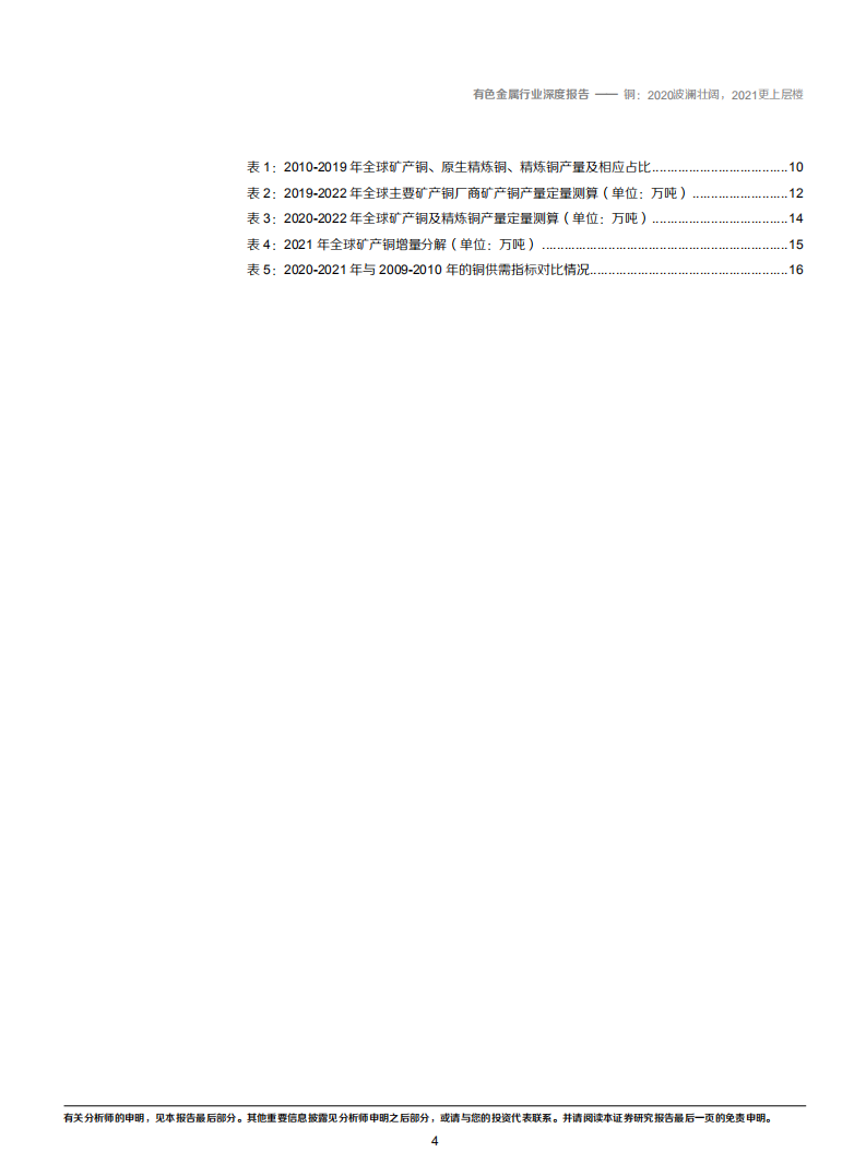 2020年铜行业铜矿产量及需求分析研究报告.pdf 第3页