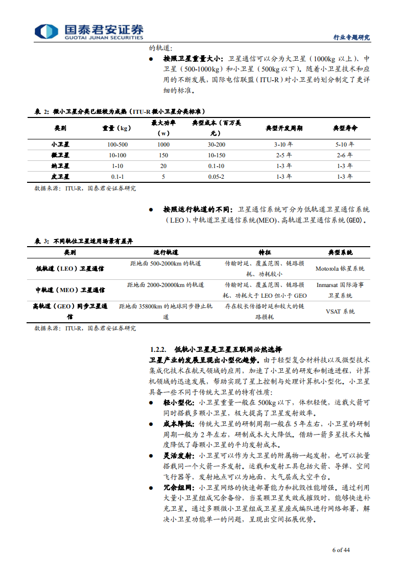 通信设备及服务行业：卫星互联网按下加速键，新赛道释放红利-200623.pdf 第6页