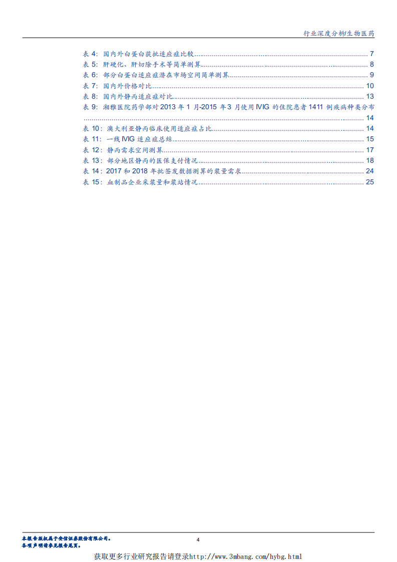 生物医药行业：关于血制品的供与需，血制品成长性判断-190320.pdf 第4页