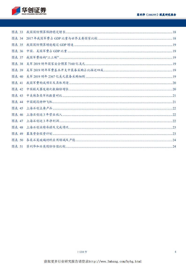 菲利华-深度研究报告：石英玻璃行业领军者，半导体+军工双轮驱动-190512.pdf 第4页