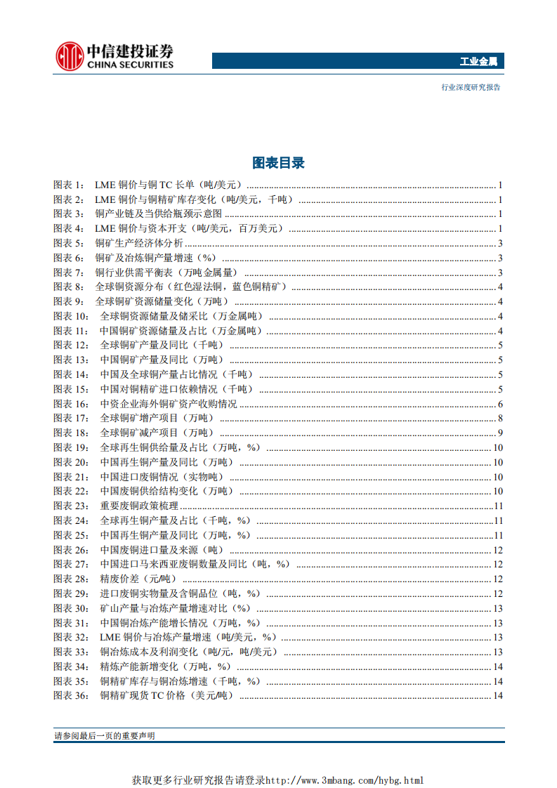 工业金属行业：供给进入低谷，需求稳速增长铜矿资产景气可期-190423.pdf 第3页