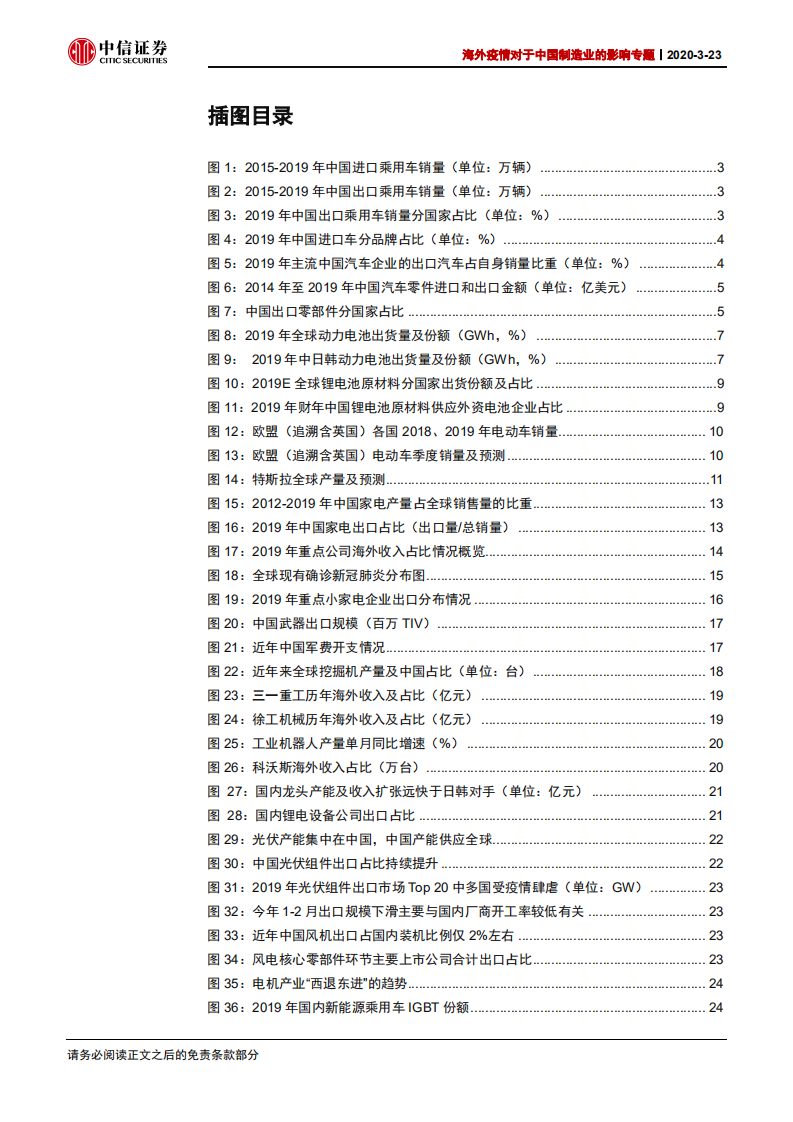 海外疫情对于中国制造行业的影响专题：短期海外疫情影响，长期还看市场份额-200323.pdf 第4页