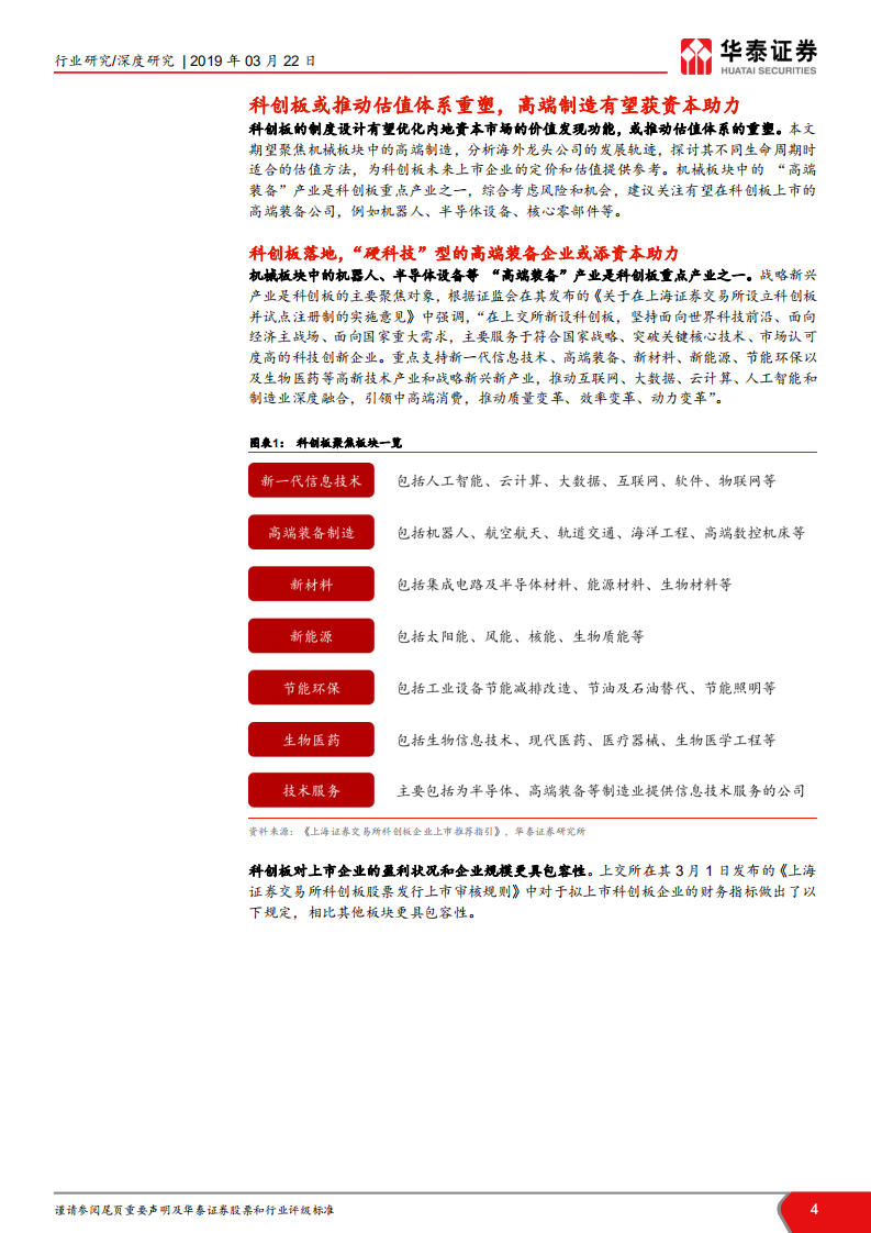 华泰科创板系列报告：浅谈机械设备行业估值方法及案例.pdf 第4页