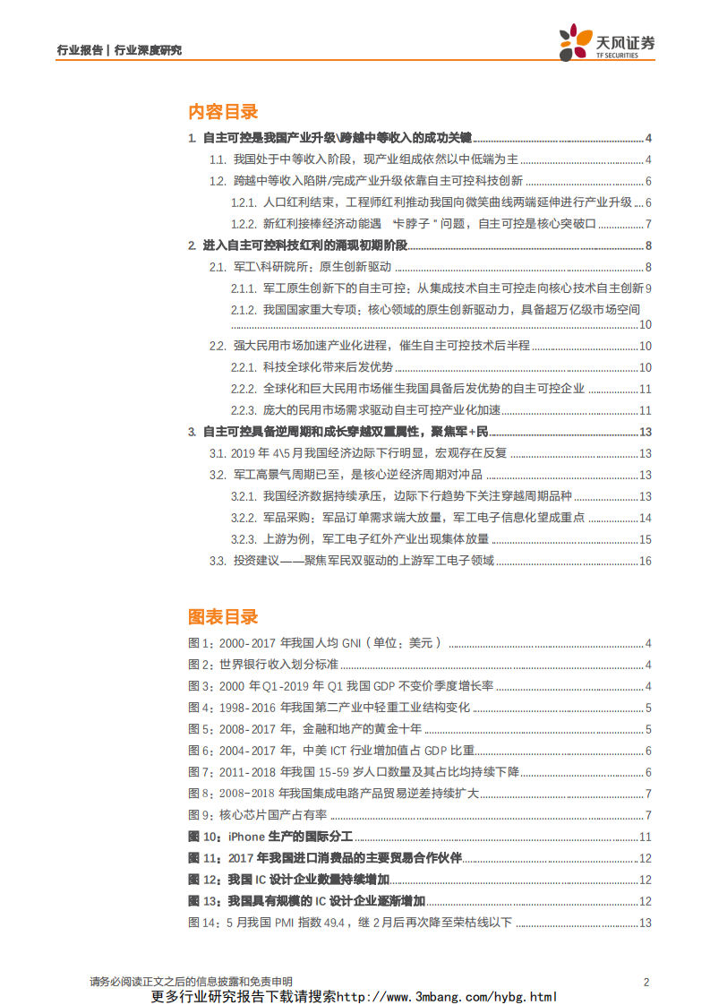 国防军工行业：军工原生创新+庞大民用培育，聚焦军工电子自主可控军民机遇-190610.pdf 第2页