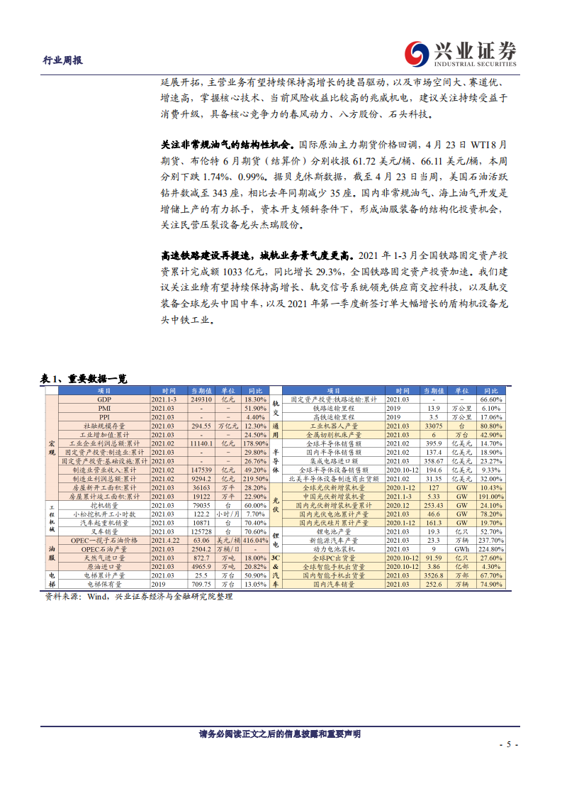 机械设备行业：把握行业壁垒与技术变革，甄选高成长赛道龙头-210426.pdf 第5页