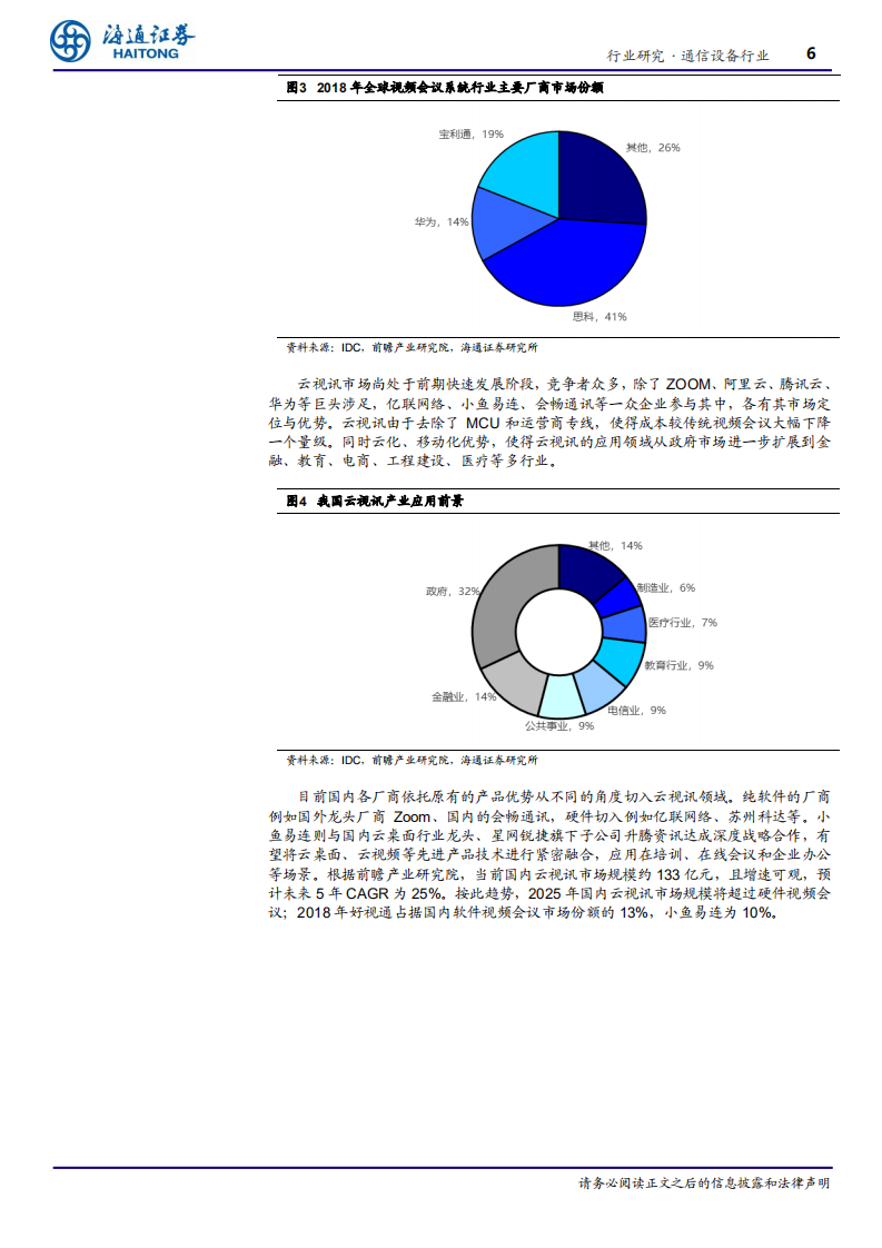 通信设备行业云办公系列研究一：云视讯&ldquo;疫&rdquo;马当先-200218.pdf 第6页