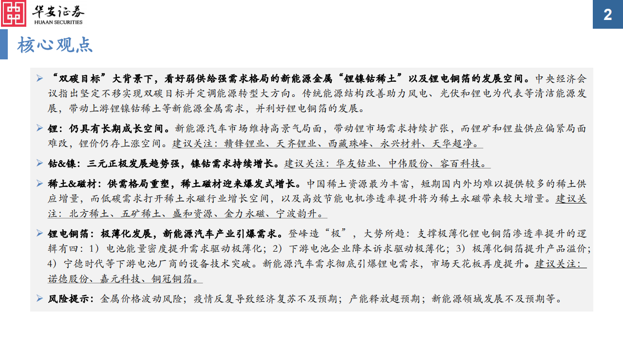 金属&新材料行业2022年度策略报告：&ldquo;周&rdquo;而复始，成长可&ldquo;期&rdquo;-211220.pdf 第2页