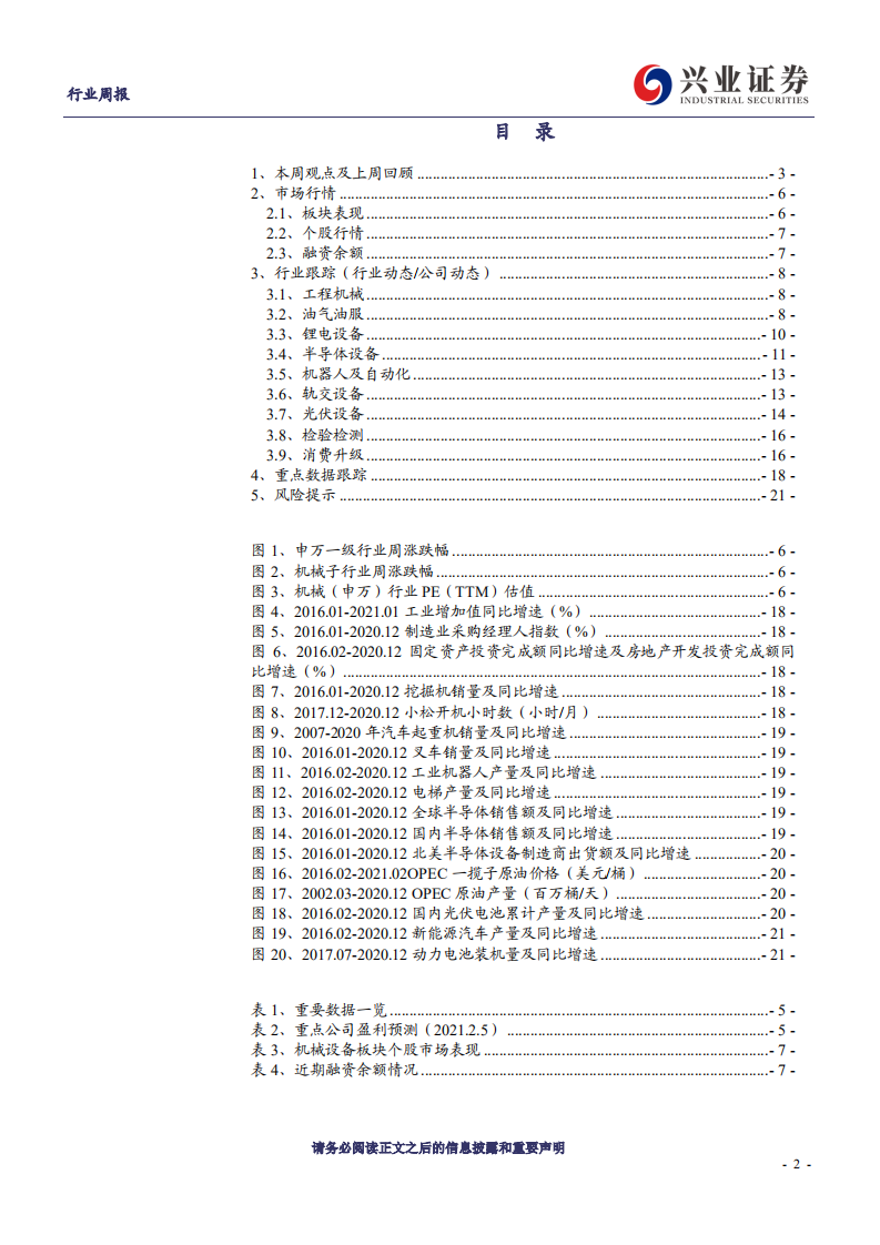 机械设备行业：看好光伏、锂电等高成长赛道，关注油服方向积极变化-210208.pdf 第2页