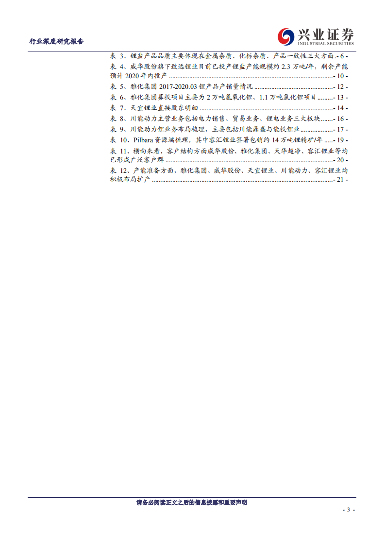 金属非金属新材料行业氢氧化锂系列报告之三：新兴力量，谁将率先突出重围？-20200811.pdf 第3页