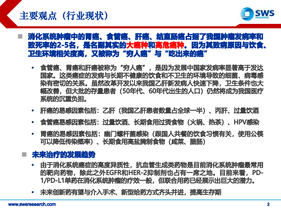 生物医药行业肿瘤创新药系列报告之四：消化系统肿瘤，介入疗法与新药齐头并进-191101.pdf 第2页