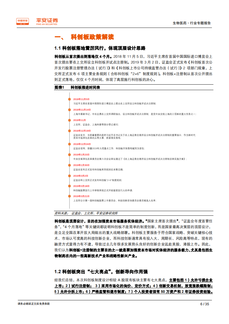 生物医药行业专题报告：科创板撬动万亿级医药创新市场，中国版&ldquo;纳斯达克&rdquo;拔锚起航.pdf 第6页