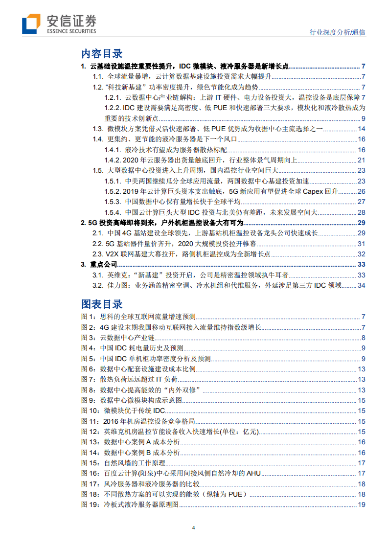 通信行业：5G和IDC新基建促温控技术革命性升级，散热行业迎量价齐升大发展-200318.pdf 第4页