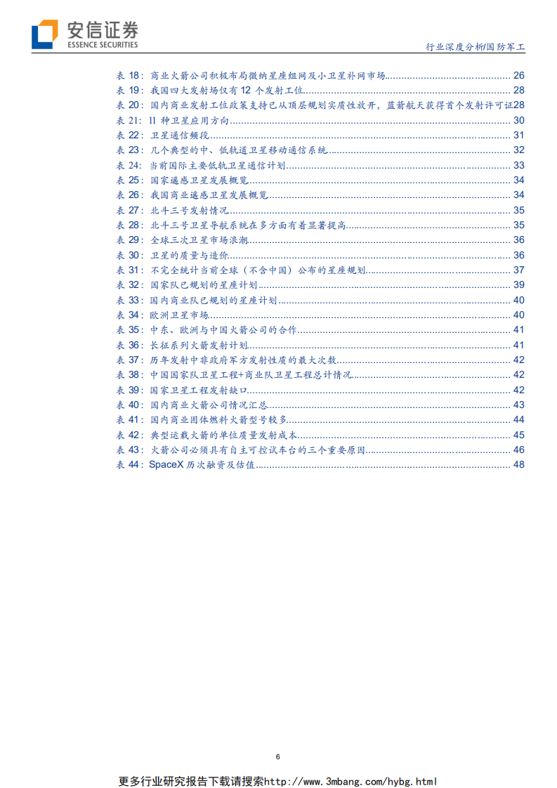 国防军工行业深度分析：商业航天产业研究专题，商业火箭，冉冉升起-190605.pdf 第6页