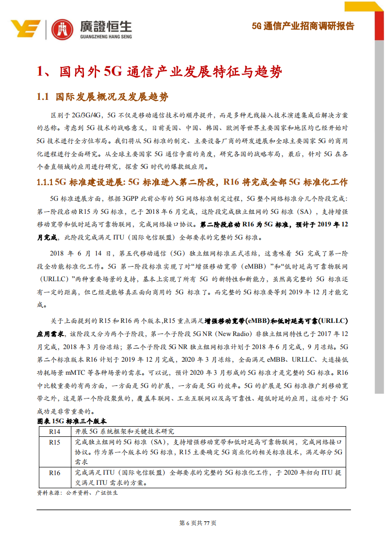 通信行业：5G通信产业招商调研报告，5G商用正式启动，锁定价值高地，打造广州5G产业优势-190725.pdf 第6页