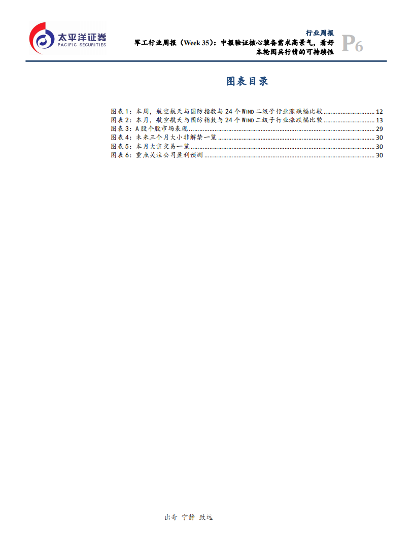 军工行业：中报验证核心装备需求高景气，看好本轮阅兵行情的可持续性-190901.pdf 第6页
