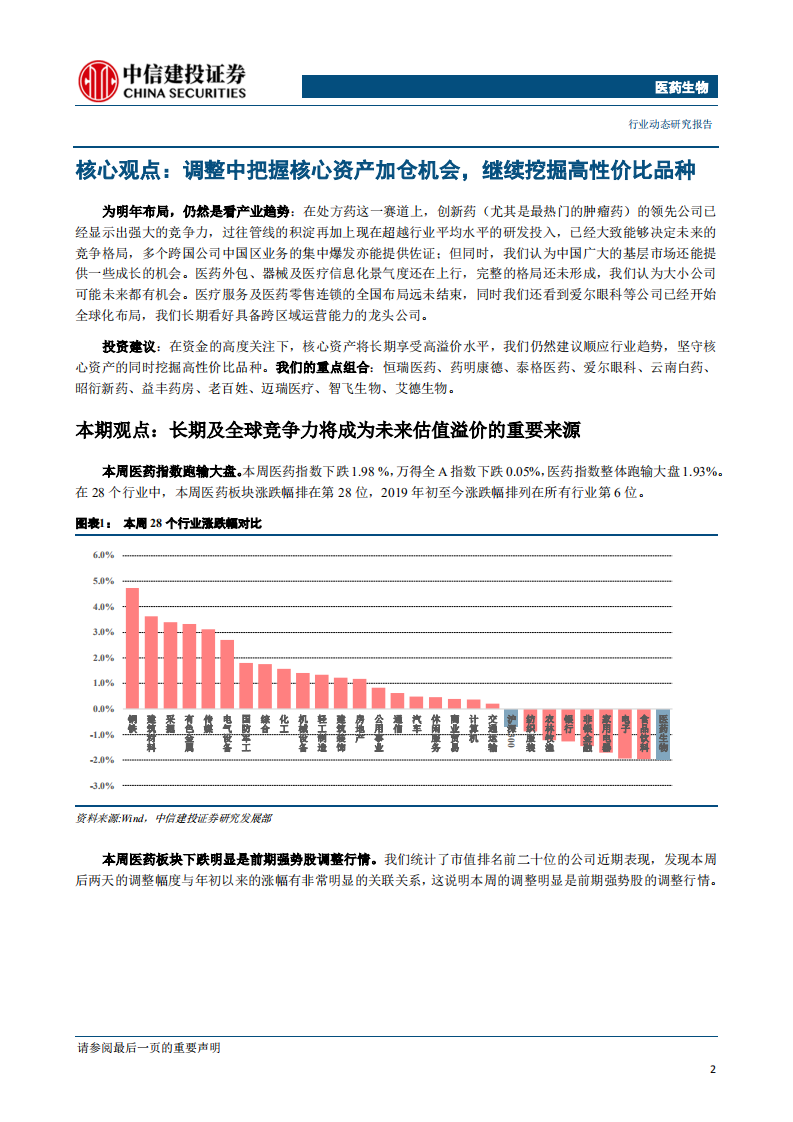 医药生物行业：板块调整，何去何从-191124.pdf 第3页