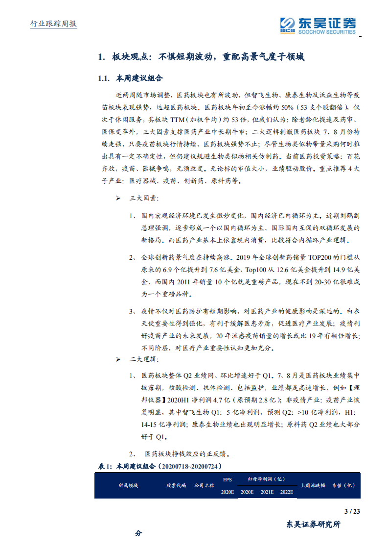 医药生物行业：第三轮药品集采，对医药行情影响有限-20200727.pdf 第3页