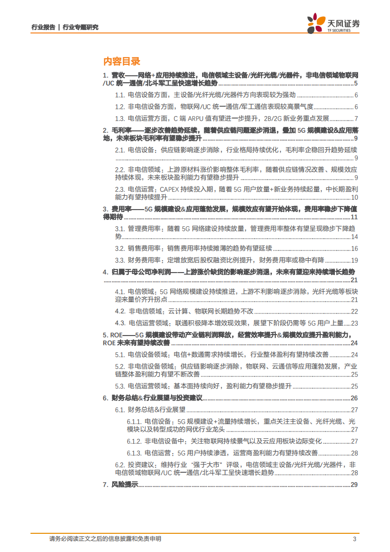 通信行业：供应链影响逐步消退，精选穿越周期&高景气细分领域投资机会-211117.pdf 第3页