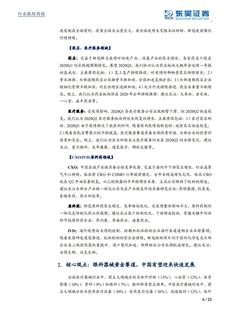 医药生物行业：国际视角下的国内眼科耗材龙头，重点推荐昊海生科！-20200807.pdf 第6页