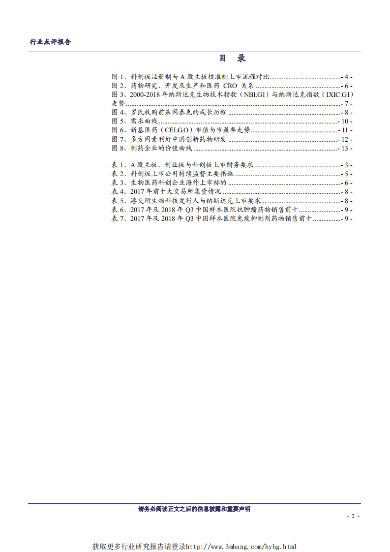 医药生物行业：科创板六大亮点引关注，资本注入为医药研发添活力-190308.pdf 第2页