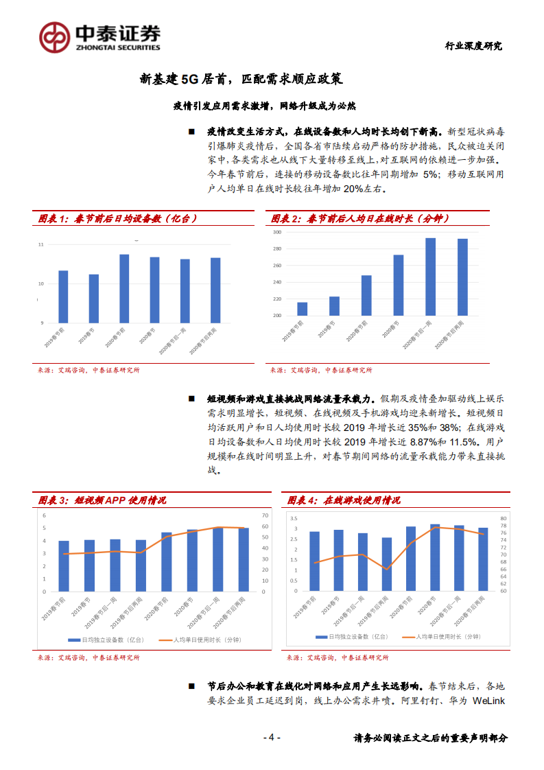 通信行业：新基建视角下的5G网络现状和发展-200320.pdf 第4页