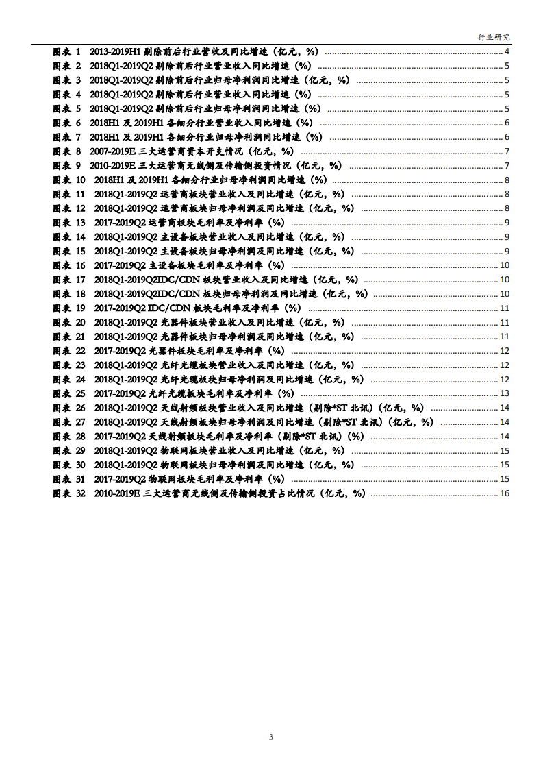 通信行业：行业业绩分化，5G早周期板块率先发力-190928.pdf 第3页