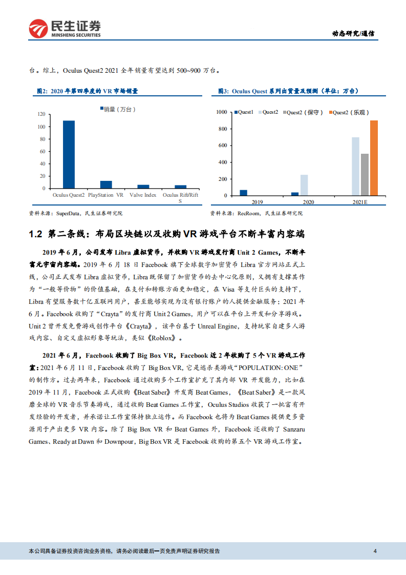通信行业：元宇宙动态，Facebook为元宇宙更名的内在逻辑探讨-211101.pdf 第4页