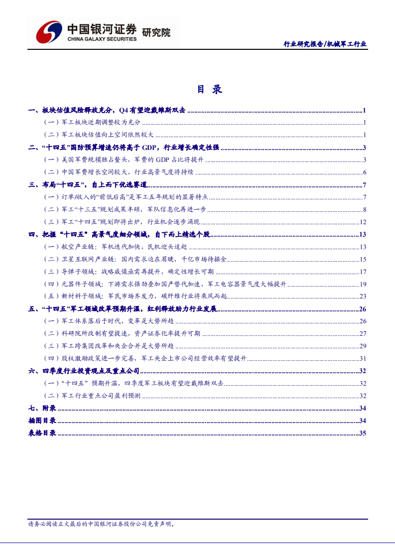 军工行业深度研究报告：军工&ldquo;十四五&rdquo;如何布局谋篇？-20200923.pdf 第3页