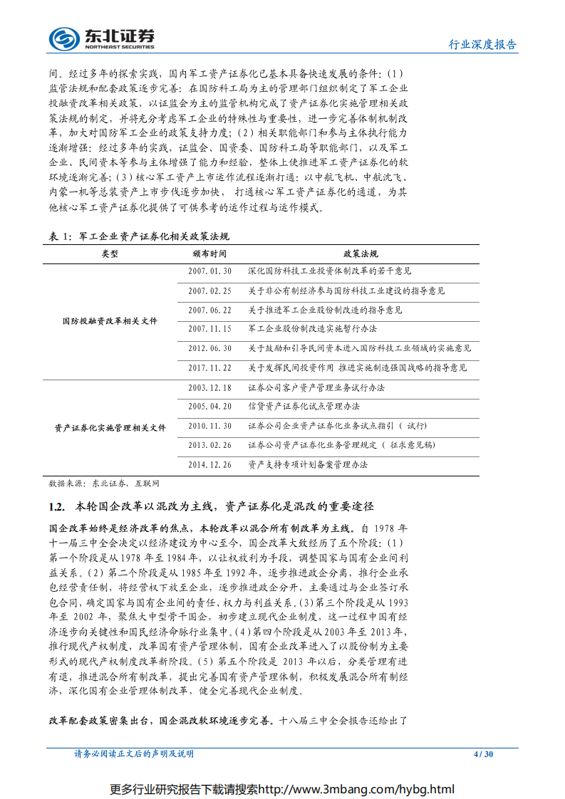 军工行业专题报告：资产证券化仍是贯穿军工投资的重要主线-190627.pdf 第4页