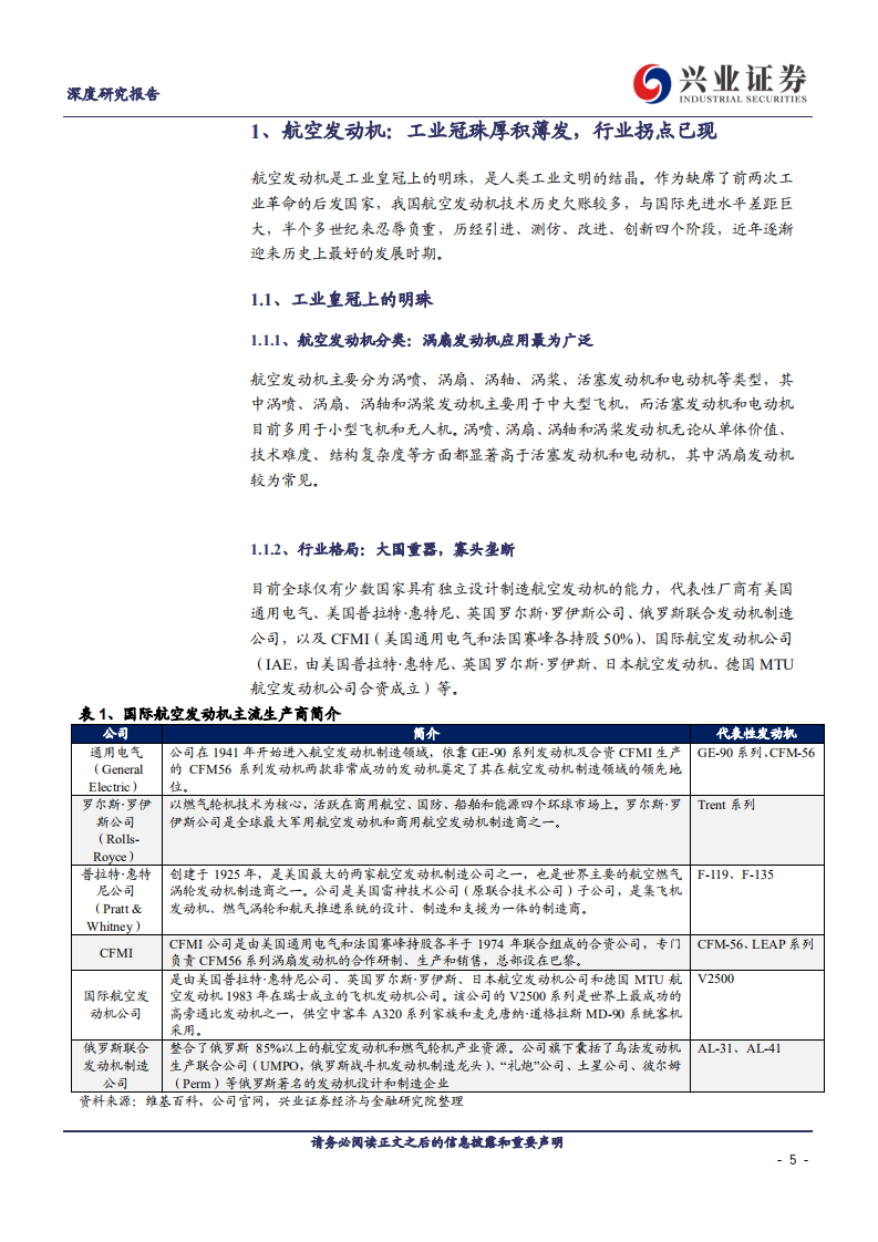 航空发动机锻造行业深度报告：军民市场空间广阔，高壁垒赛道业绩加速-211219.pdf 第5页