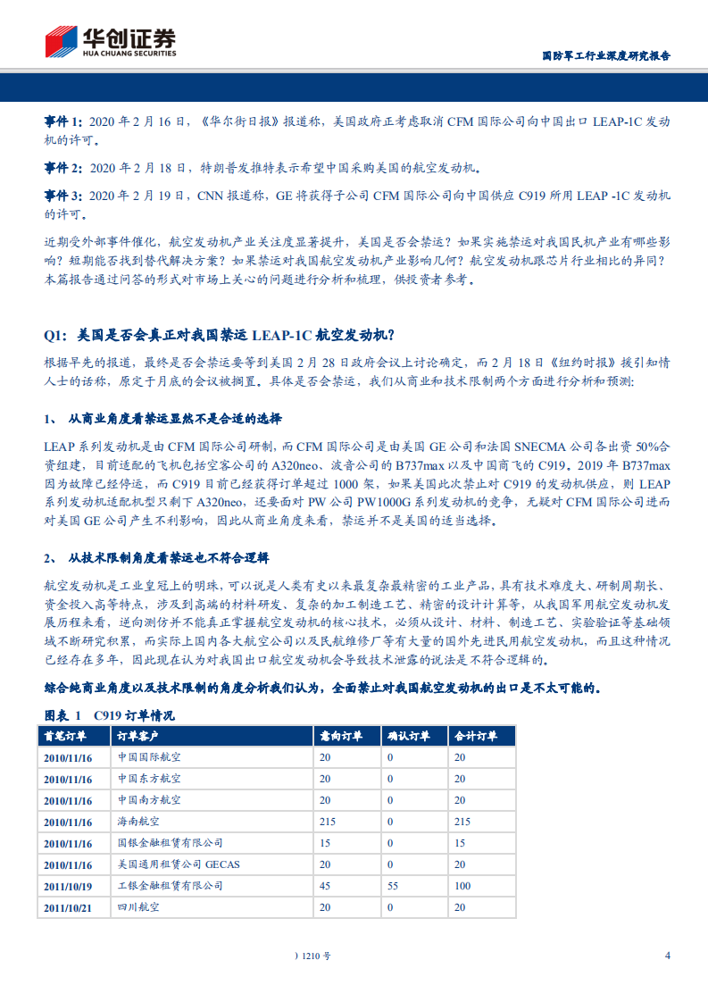 航空发动机行业深度研究系列报告之一：&ldquo;六问六答&rdquo;谈航发，深度解析禁运事件影响及行业发展-200225.pdf 第4页