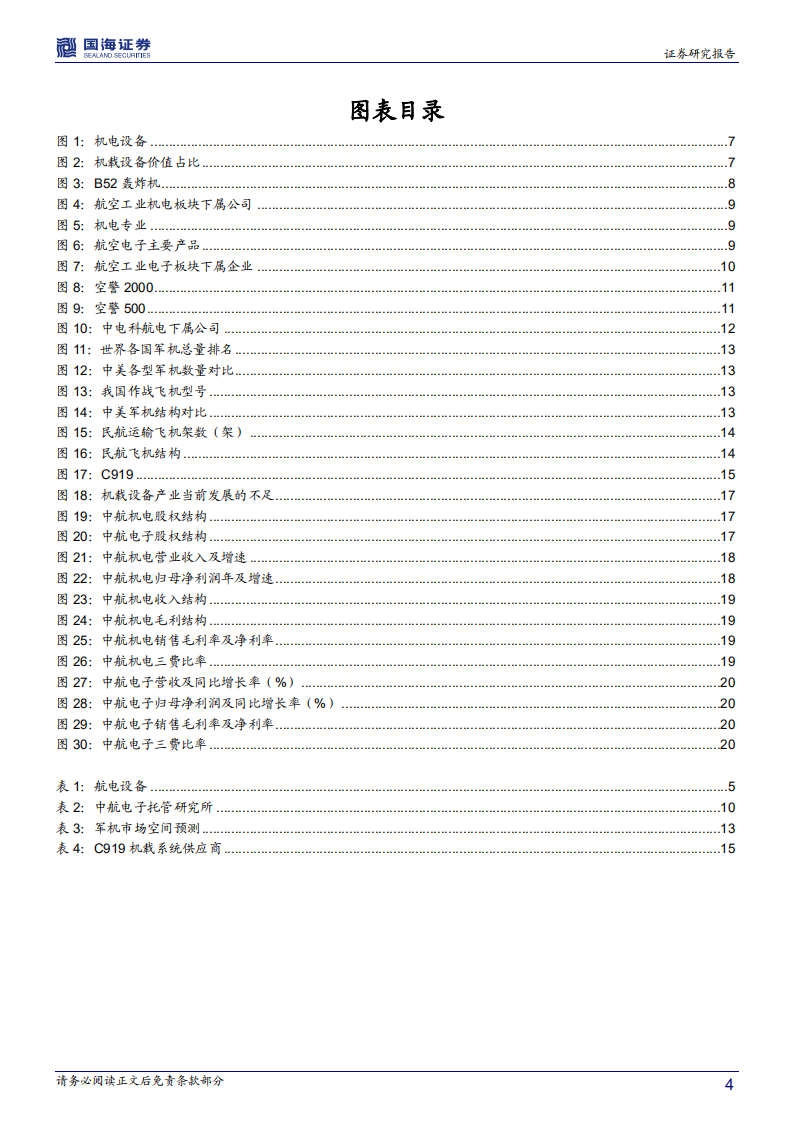 航空机载设备行业深度报告：动力充沛舵手就位，机载设备发展加速.pdf 第4页