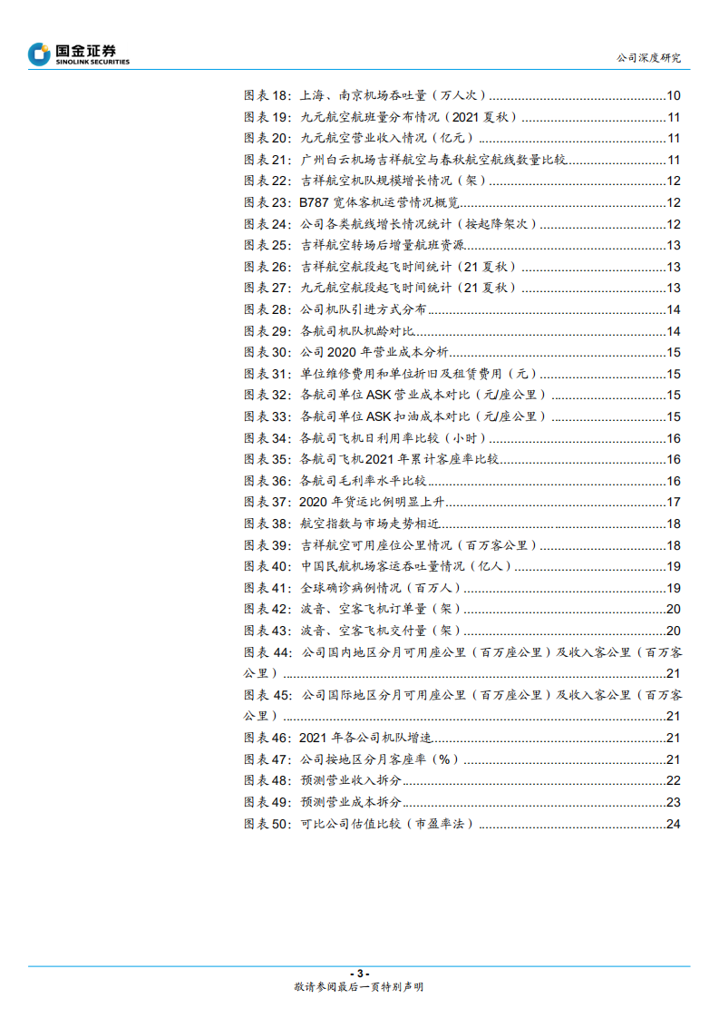吉祥航空--民营航司突破中发展，蓄力静待复苏高增长-211221.pdf 第3页