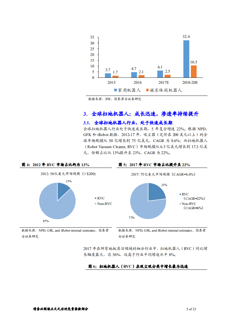 机械行业服务机器人行业深度报告：全球需求共振，扫地机器人走进千家万户-180613.pdf 第5页