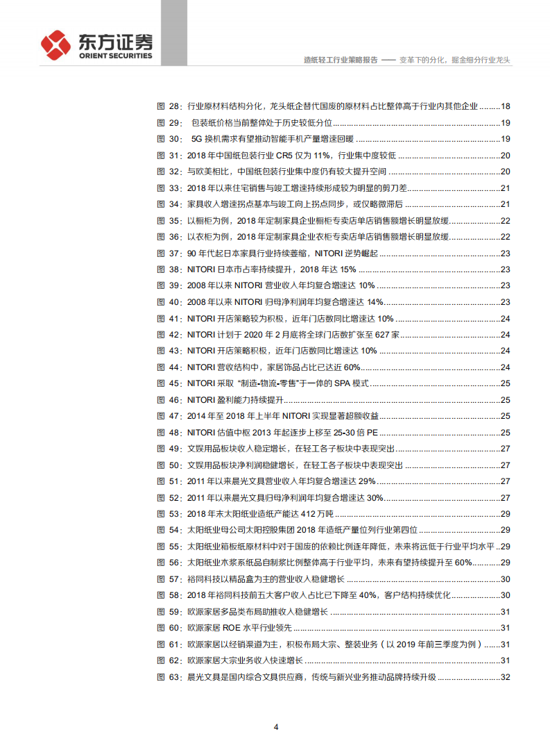 2020年轻工造纸行业投资策略：变革下的分化，掘金细分行业龙头-191128.pdf 第4页