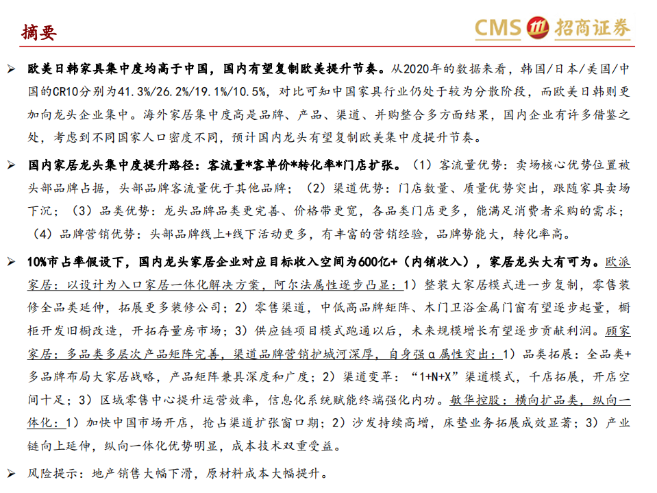 轻工消费行业深度报告：家具龙头内销空间广阔，市占率提升路径清晰-211223.pdf 第2页