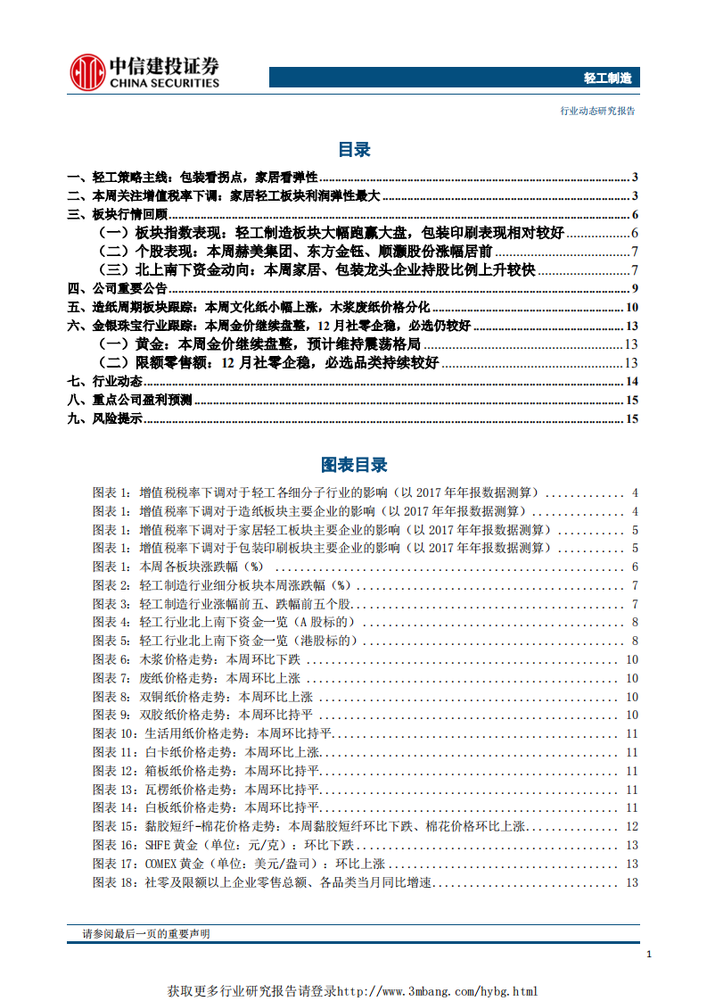 轻工制造行业：包装看拐点，家居看弹性，增值税率下调家居企业最受益-190312.pdf 第2页