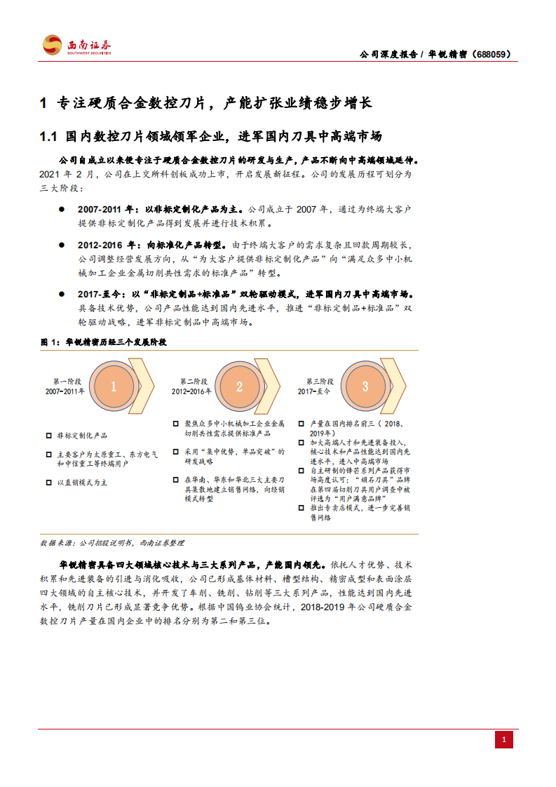 华锐精密-聚焦硬质合金刀具中高端市场，国产替代加速-210711.pdf 第6页
