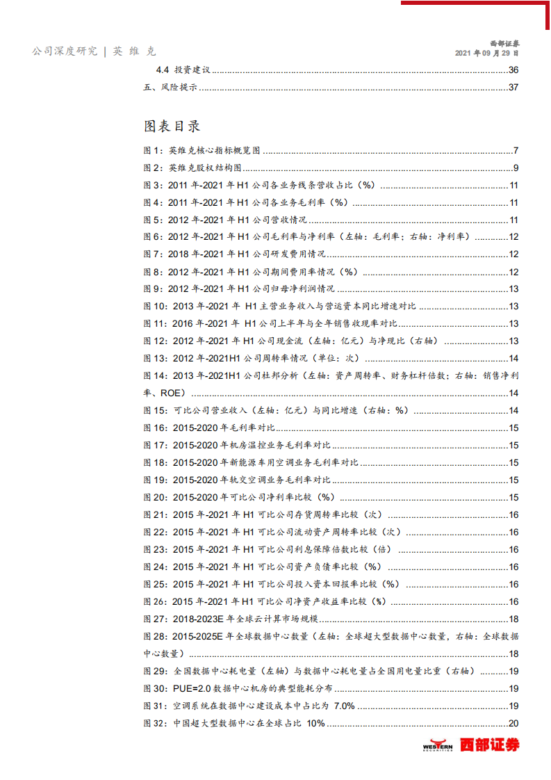 英维克-首次覆盖报告：精密温控设备龙头，多点布局市场空间持续扩大-210929.pdf 第3页