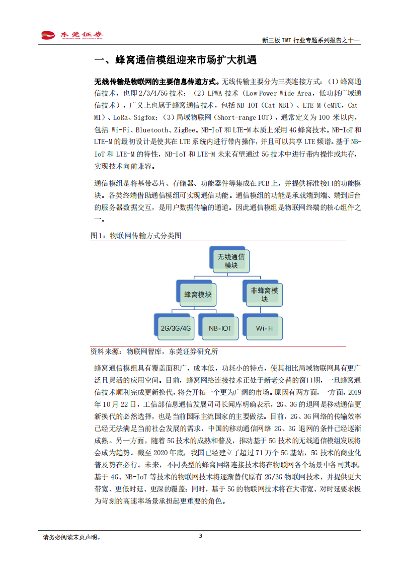 新三板TMT行业专题系列报告之十一：蜂窝通信模组需求迎来快速增长期-210226.pdf 第3页