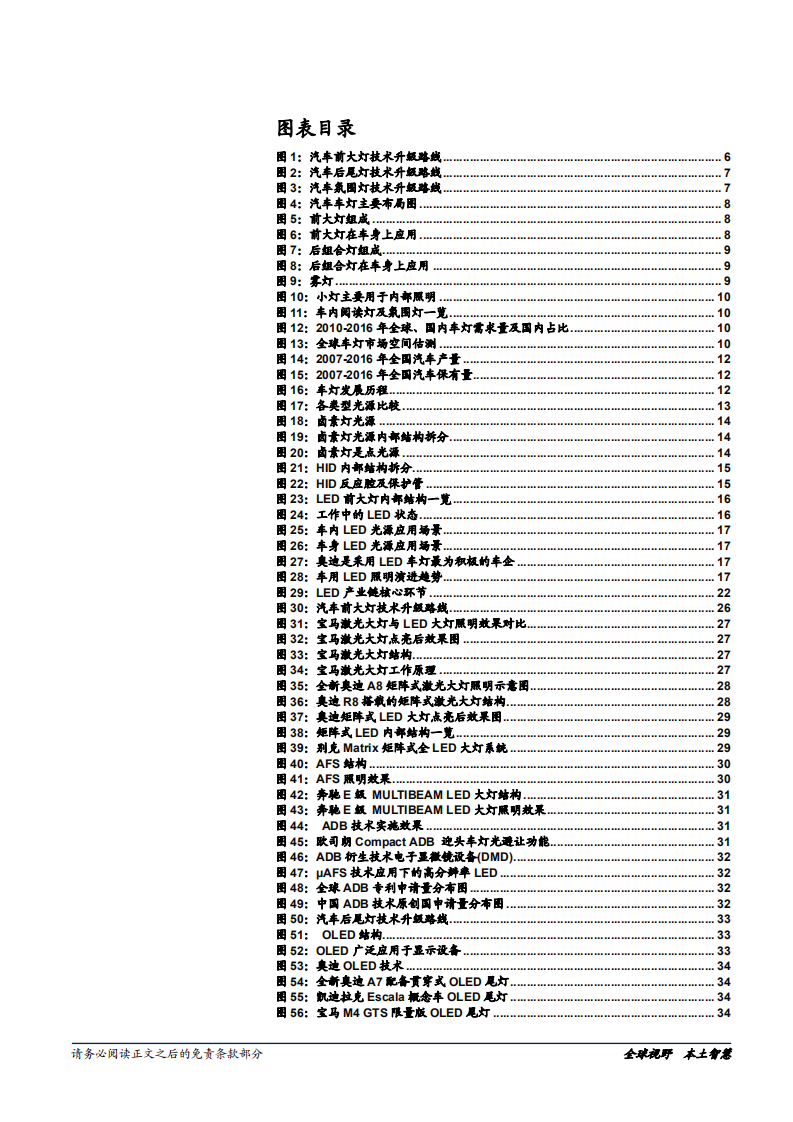 车灯行业深度：车灯的市场空间、技术升级与企业布局-180806.pdf 第4页