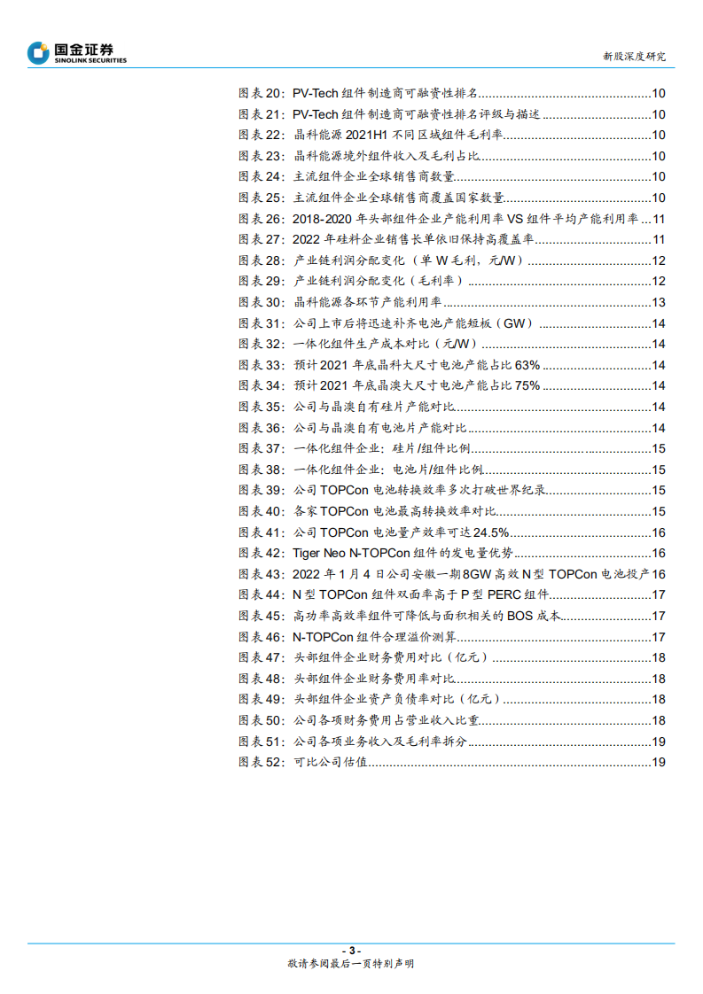 晶科能源-老牌组件龙头迎业绩拐点，回A上市再次腾飞-220125.pdf 第3页