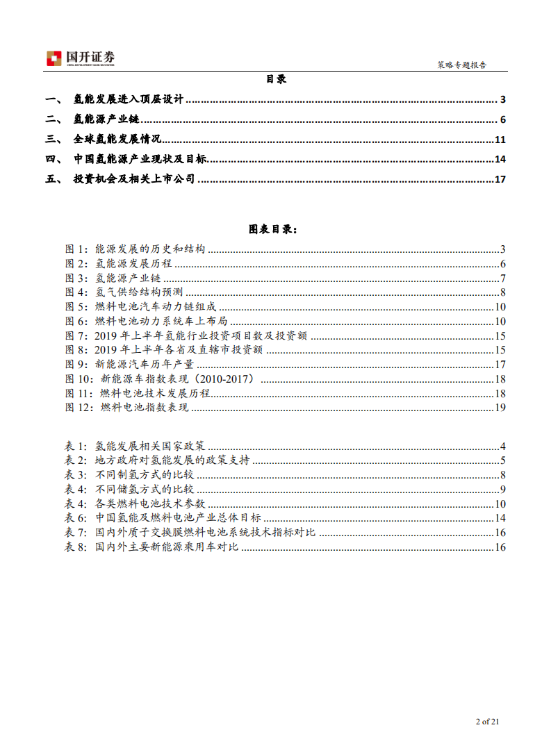 能源行业氢能源产业链专题：值得期待的&ldquo;终极能源&rdquo;-190731.pdf 第2页