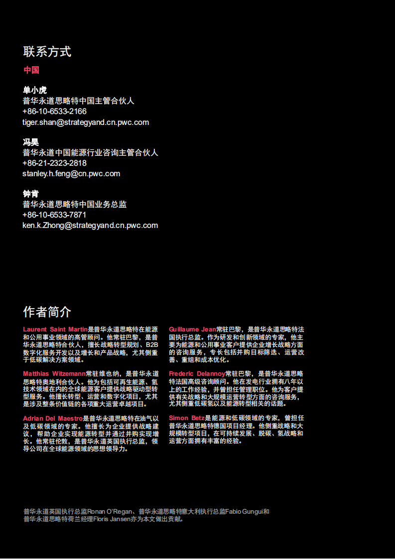 普华永道：氢能源行业前景分析与洞察：借鉴欧洲经验，打造低碳氢经济.pdf 第2页